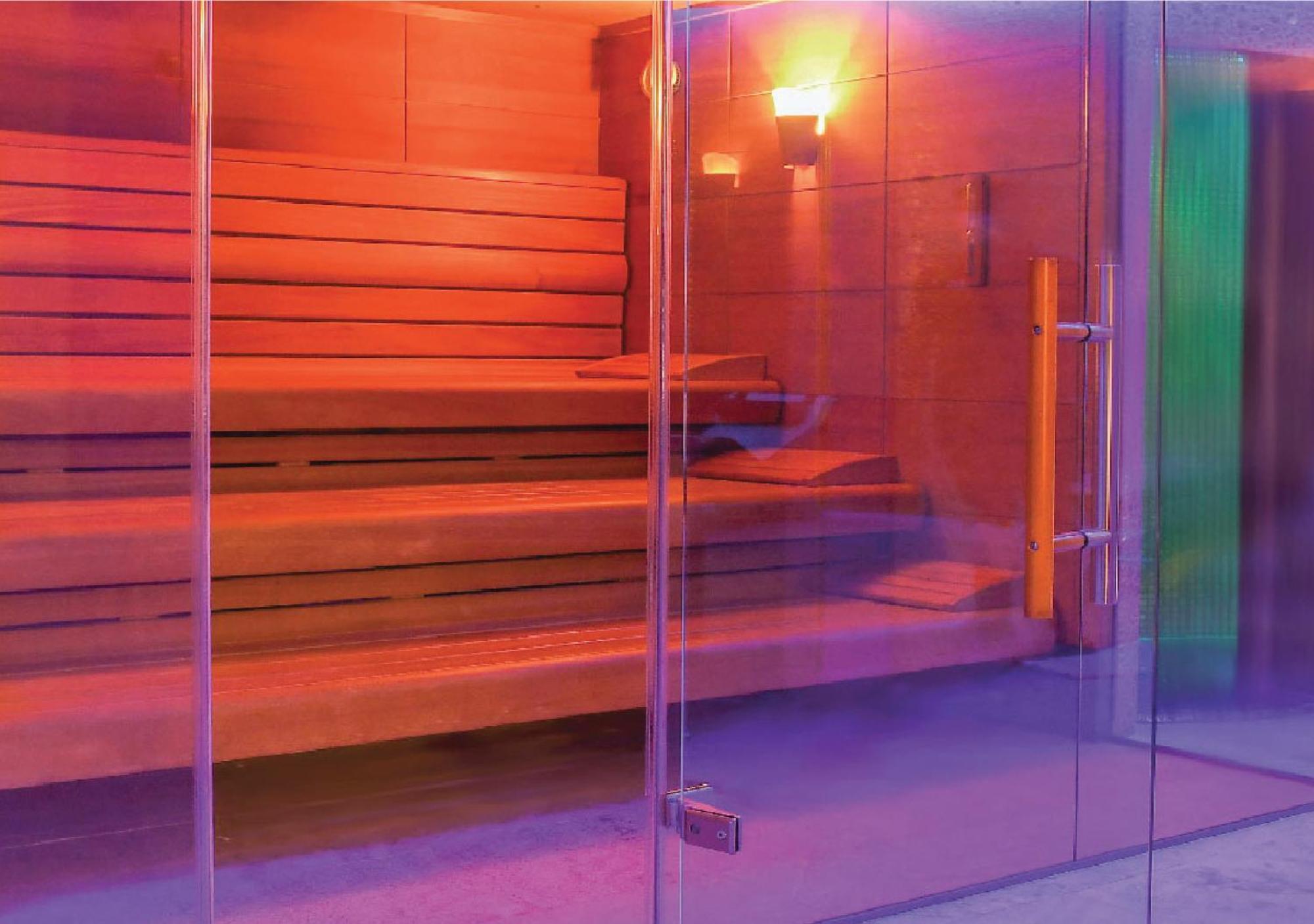 Jumeirah Messilah Beach Kuwait Kuwait City ภายนอก รูปภาพ A modern Finnish sauna
